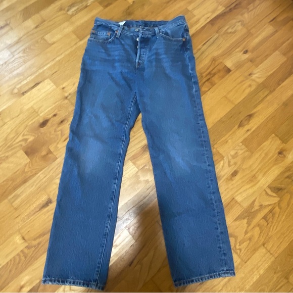 Levis 501 premium womans straight leg jeans - Picture 1 of 7